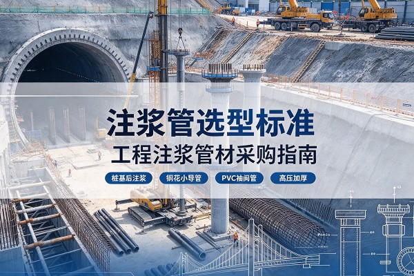 南皮注浆管选型标准