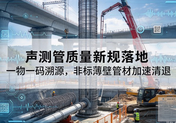 南皮声测管质量新规落地，一物一码溯源，非标薄壁管材加速清退