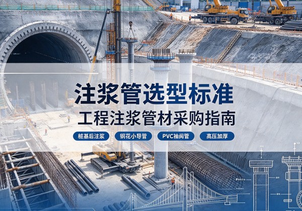南皮注浆管选型标准